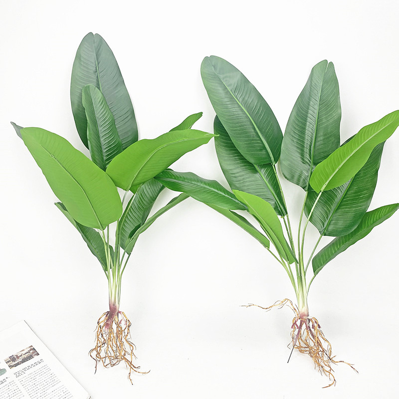 Fiddle Leaf Fig - Artificial árvore de banana verde simulação